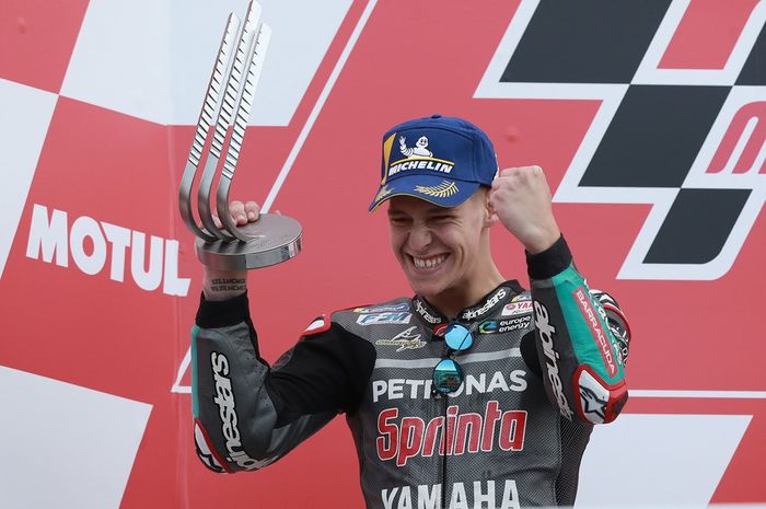 Fabio Quartararo naik ke tim Yamaha pabrikan untuk musim 2021