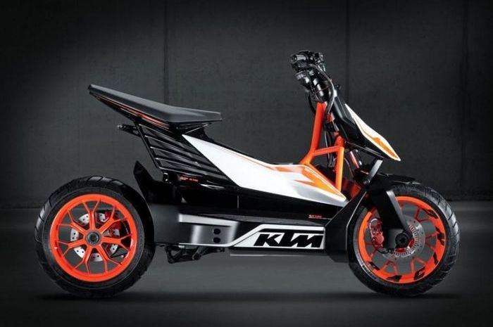 KTM E-Speed, skuter listrik dengan aura khas KTM