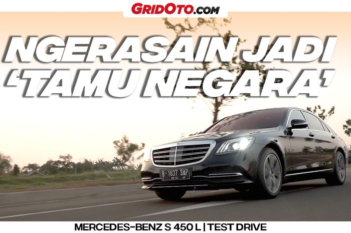 Video Mercedes-Benz S 450 L sudah tayang di Youtube GridOto