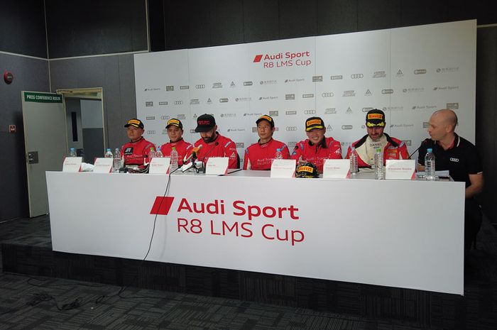 Pembalap Indonesia, Andrew Haryanto keluar sebagai juara race ke-2 Audi R8 LMS Cup Sepang, Malaysia