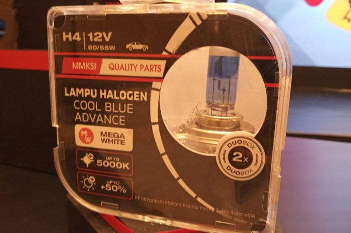 Lampu halogen khusus Mitsubishi Xpander sudah tersedia di dealer resmi Mitsubishi.