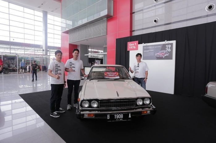 Honda Accord generasi pertama yang masih orisinal mendapat penghargaan dari PT Honda Prospect Motor