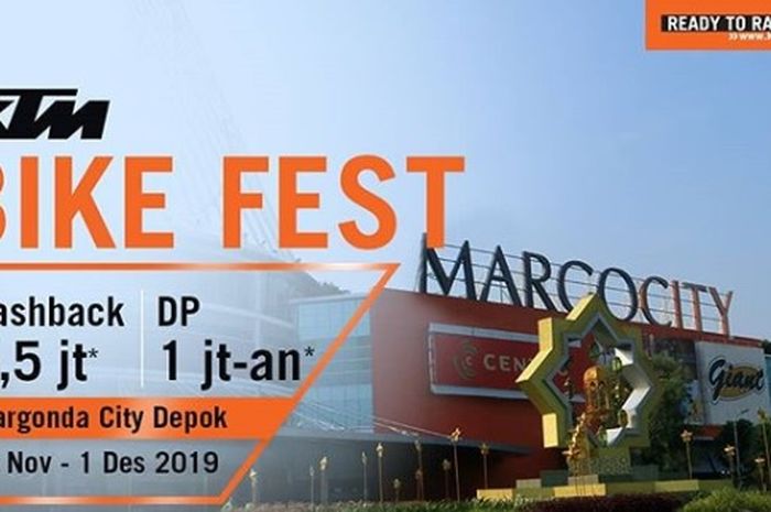 KTM Bike Fest 2019 digeler di Depok
