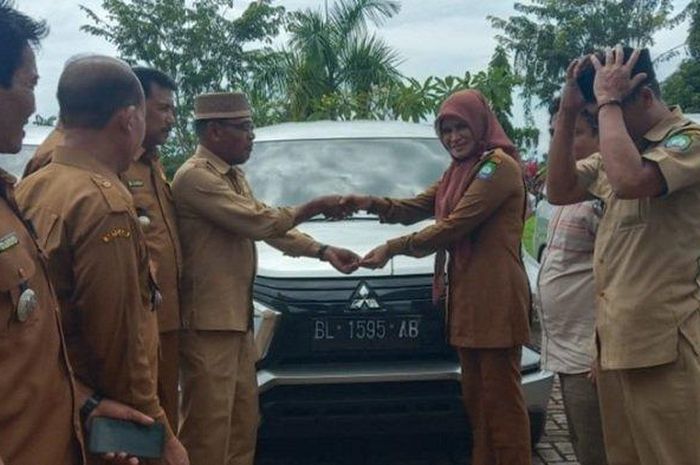 Mitsubishi Xpander jadi mobil dinas camat di Aceh Barat Daya