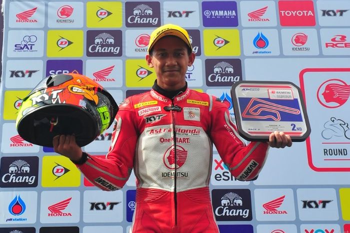 Awhin Sanjaya persembahkan 7 podium dengan 2 kemenangan di dalamnya di AP250 2019