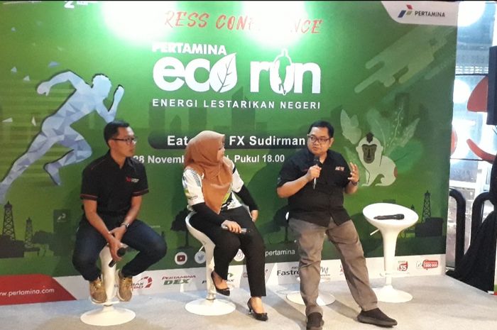 Press Conference Pertamina Eco Run 2019