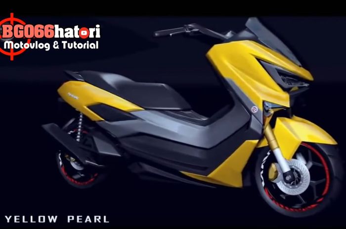 Rendering Yamaha NMAX 2020