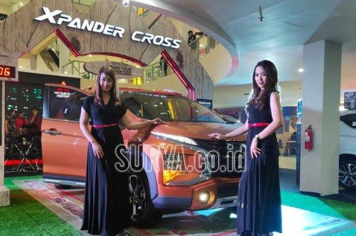 Mitsubishi Xpander Cross saat dilaunching di Kota Malang, Kamis (28/11/2019).