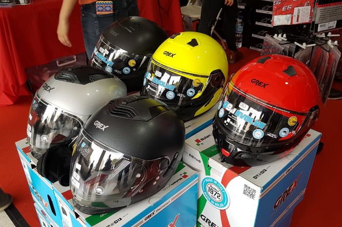 Ilustrasi helm grex
