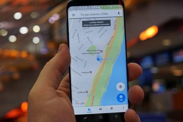 Ilustrasi Google Maps