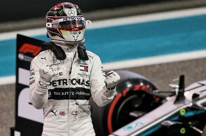 Lewis Hamilton akhiri penantian panjang, raih pole position di F1 Abu Dhabi 2019