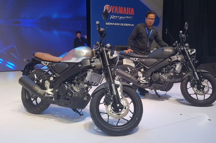 Yamaha XSR 155 hanya tersedia dua warna