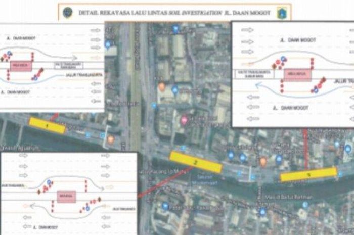 Rekayasa lalu lintas pengerjaan Tol Dalam Kota Ruas Semanan-Grogol 