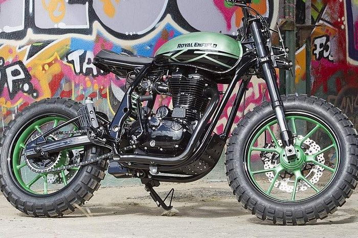 Royal Enfield Classic 500 Green Fly