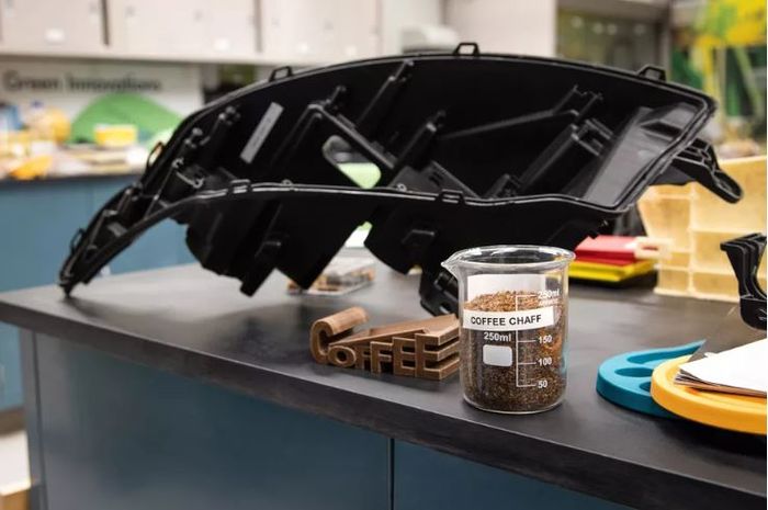 Kerjasama Ford dan McDonalds menggunakan coffee chaff untuk membuat komponen mobil