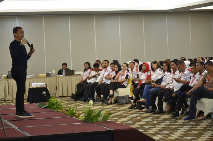 PT Wahana Makmur Sejati (WMS) menggelar seminar akhir tahun 2019 bagi karyawannya.