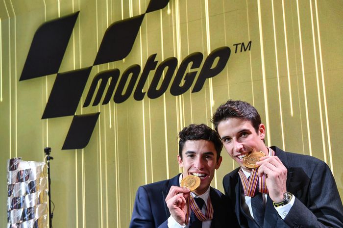 Marc Marquez dan Alex Marquez, satu tim di Repsol Honda di MotoGP 2020
