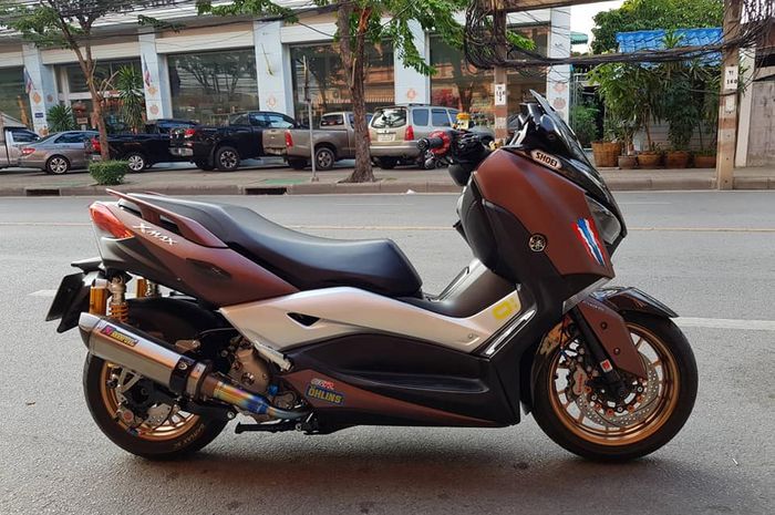 Modifikasi Yamaha XMAX tampil elegan