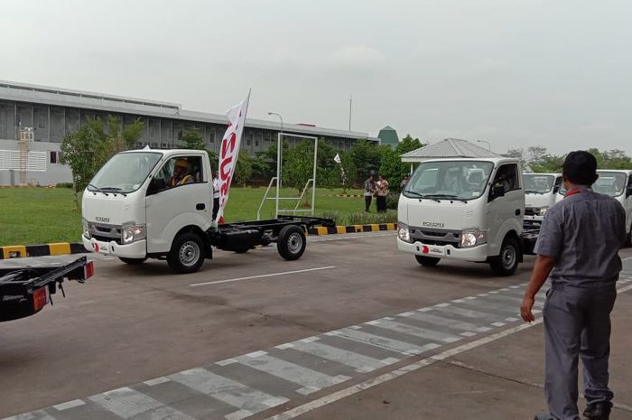 Isuzu Traga yang akan diekspor ke Filipina