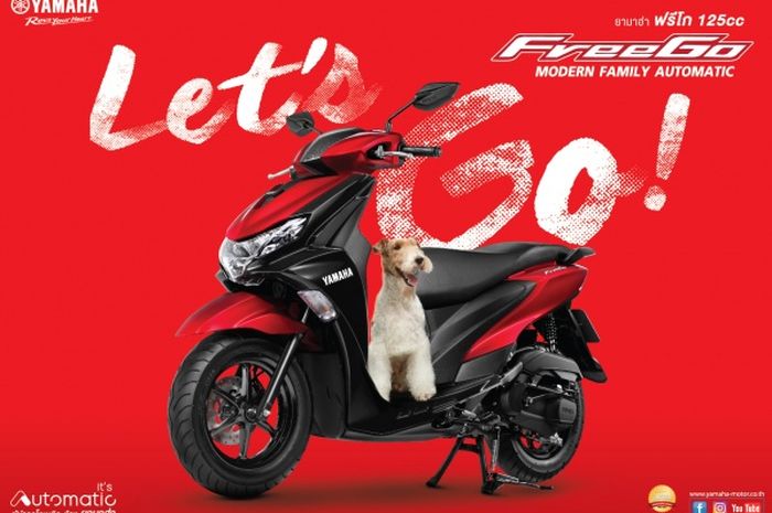 Yamaha FreeGo 2020 dapat warna baru