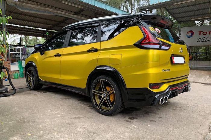 Tampilan belakang Mitsubishi Xpander juga diubah jadi lebih sporty
