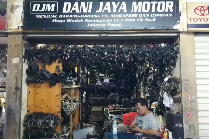 Dani Jaya Motor, jual sparepart copotan