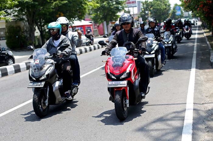 ADV150 Urban Exploride Yogyakarta, ajak peserta riding serta beramal