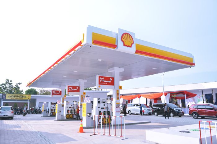 SPBU Shell di Cirebon, Jawa Barat