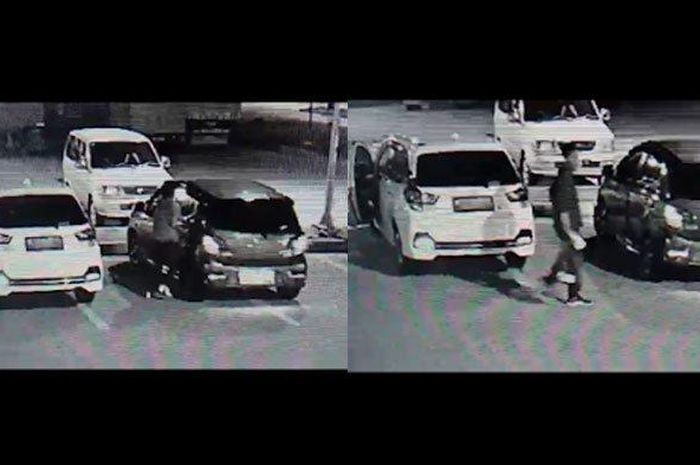 Istirahat di Tol, Wanita di Madiun Teriak Saat Mobilnya Diketuk Pria Asing, Semua Terekam di CCTV  