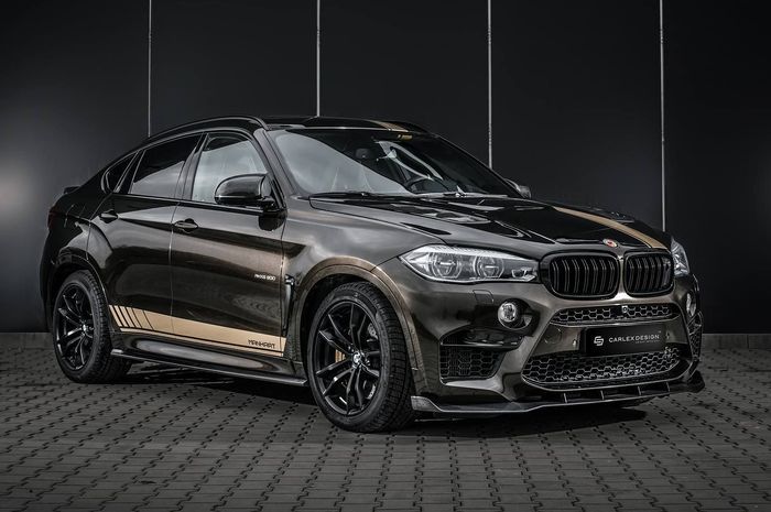 Modifikasi BMW X6 hasil garapan Manhart