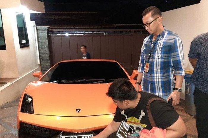 Lamborghini Gallardo milik penodong di Kemang