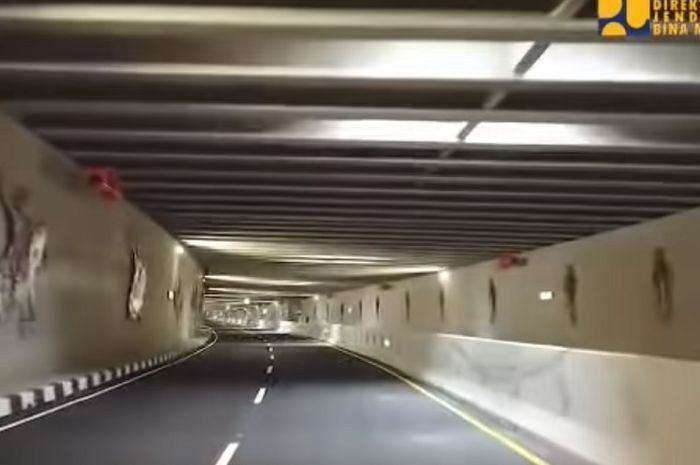Terowongan underpas New Yogyakarta International Airport