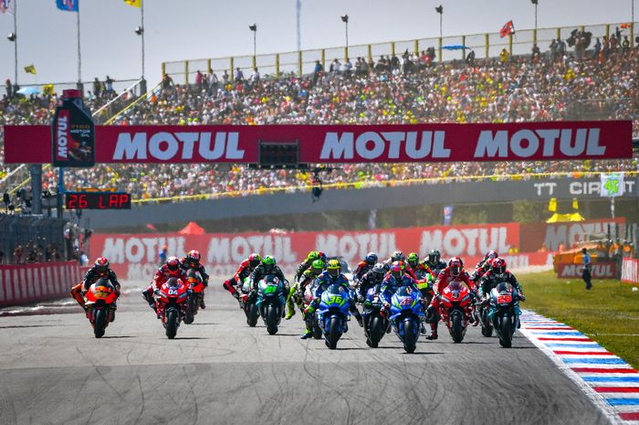 Start MotoGP Belanda 2019