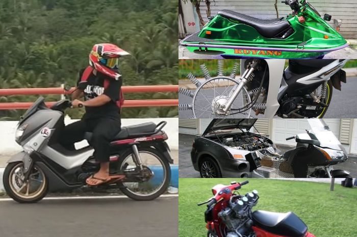 5 modifikasi motor super nyeleneh