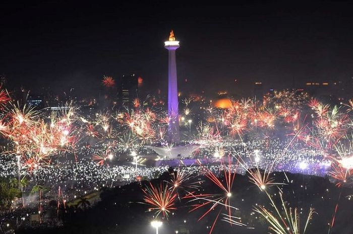 Matam tahun baru, Jakarta terapkan aturan car free night dan crowd free night (ilustrasi).