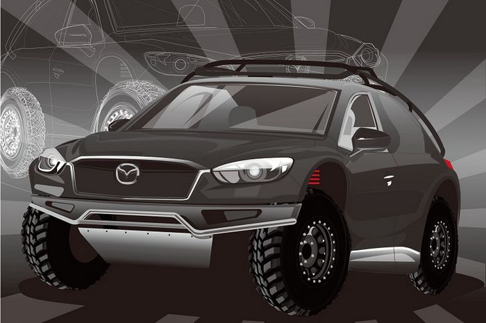 Mazda CX-5 diubah jadi lebih gagah hasil garapan NATS