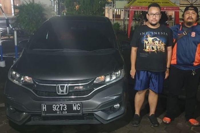 Pelaku pencurian Honda Jazz yang tertangkap Reskrim Polsek Semarang Utara
