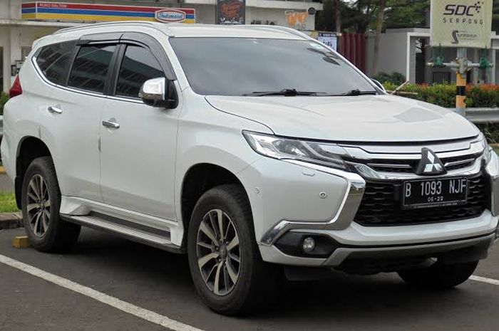 Ilustrasi Mitsubishi Pajero Sport 2018.