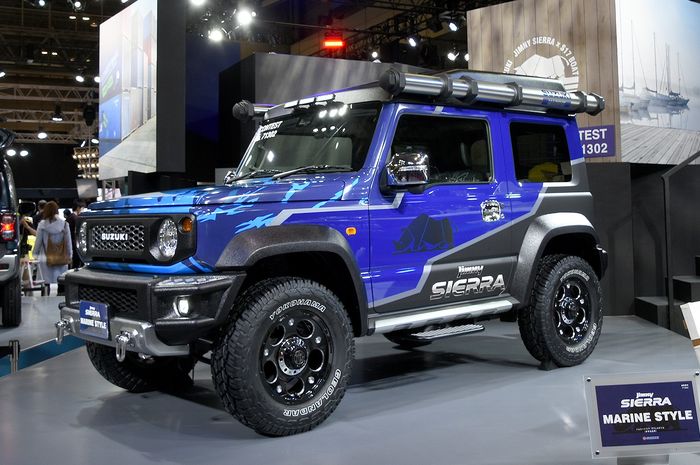 Modifikasi Suzuki Jimny Sierra Marine Style di Tokyo Auto Salon 2020