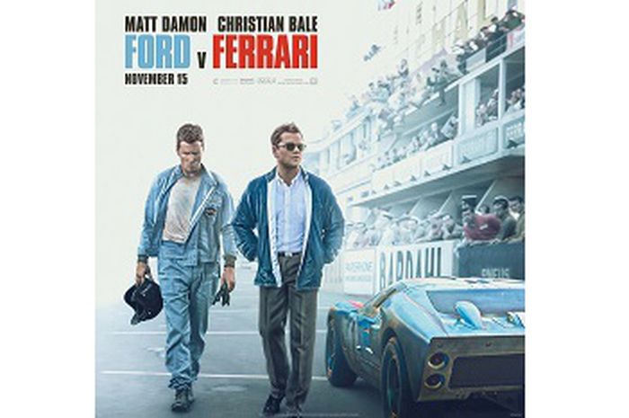 Poster film Ford vs Ferrari