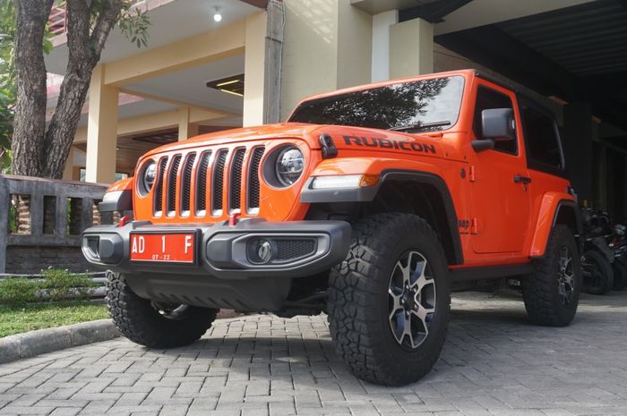Penampilan Jeep Wrangler Rubicon Bupati Karanganyar