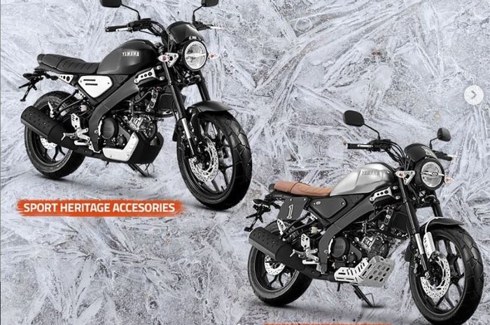 Aksesori Yamaha XSR155 sudah tersedia untuk style Sport Heritage dan Tracker
