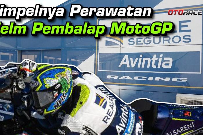 Sobat akan melihat cara servis helm ala pembalap MotoGP yaitu helm NHK milik Karel Abraham