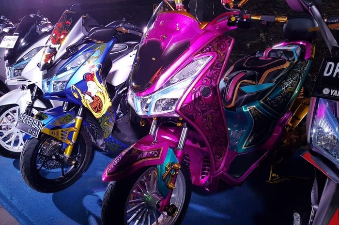 Kelas Master untuk kategori Lexi 125 akan memberikan karya-karya modifikasi baru yang berbeda dari sebelumnya.