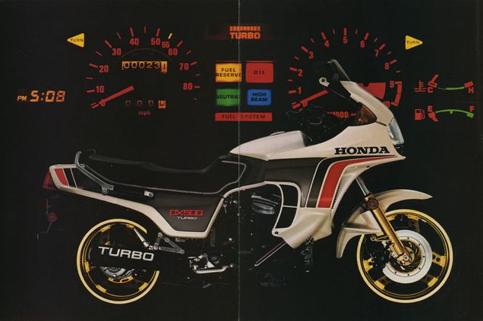 Honda CX500 Turbo masih menjadi motor dengan Turbocharger idaman bikers