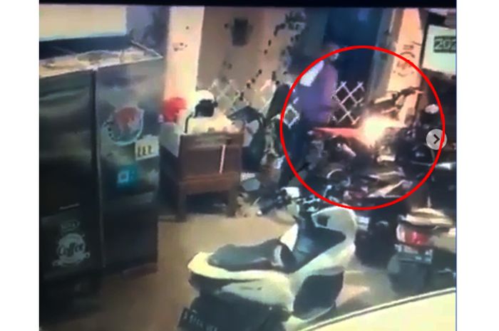 Pencurian sepeda motor di Bandung, Honda CRF150 cepat sekali dibobol