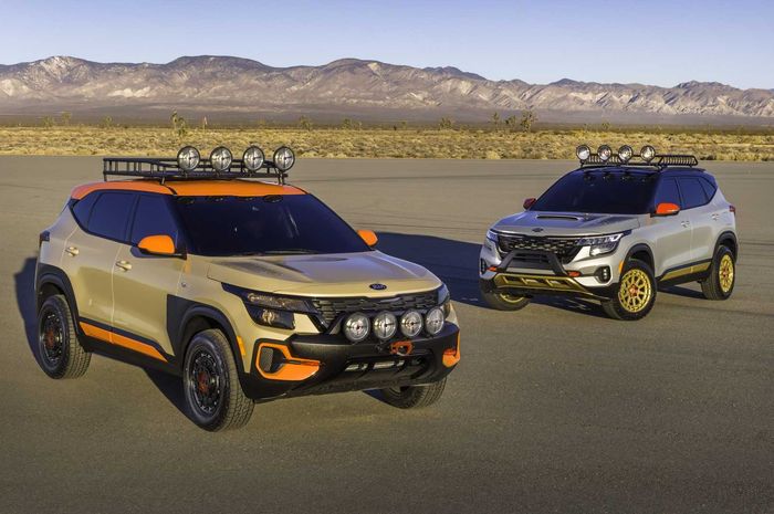 KIA Seltos X-Line Trail Attack Concept dan the Seltos X-Line Urban Concept