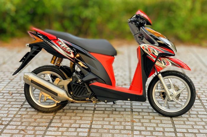 Modifikasi Honda Click 125 alias Vario 125