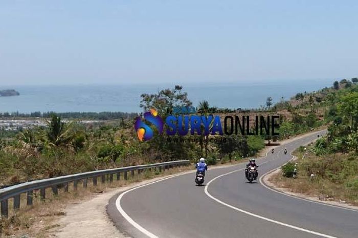 Jalur Lingkar Selatan (JLS) di Kecamatan Besuki, Tulungagung