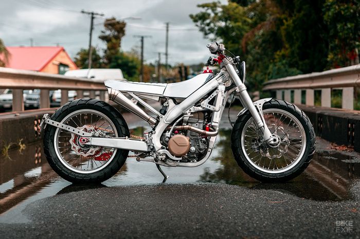 Honda CRF450X street tracker